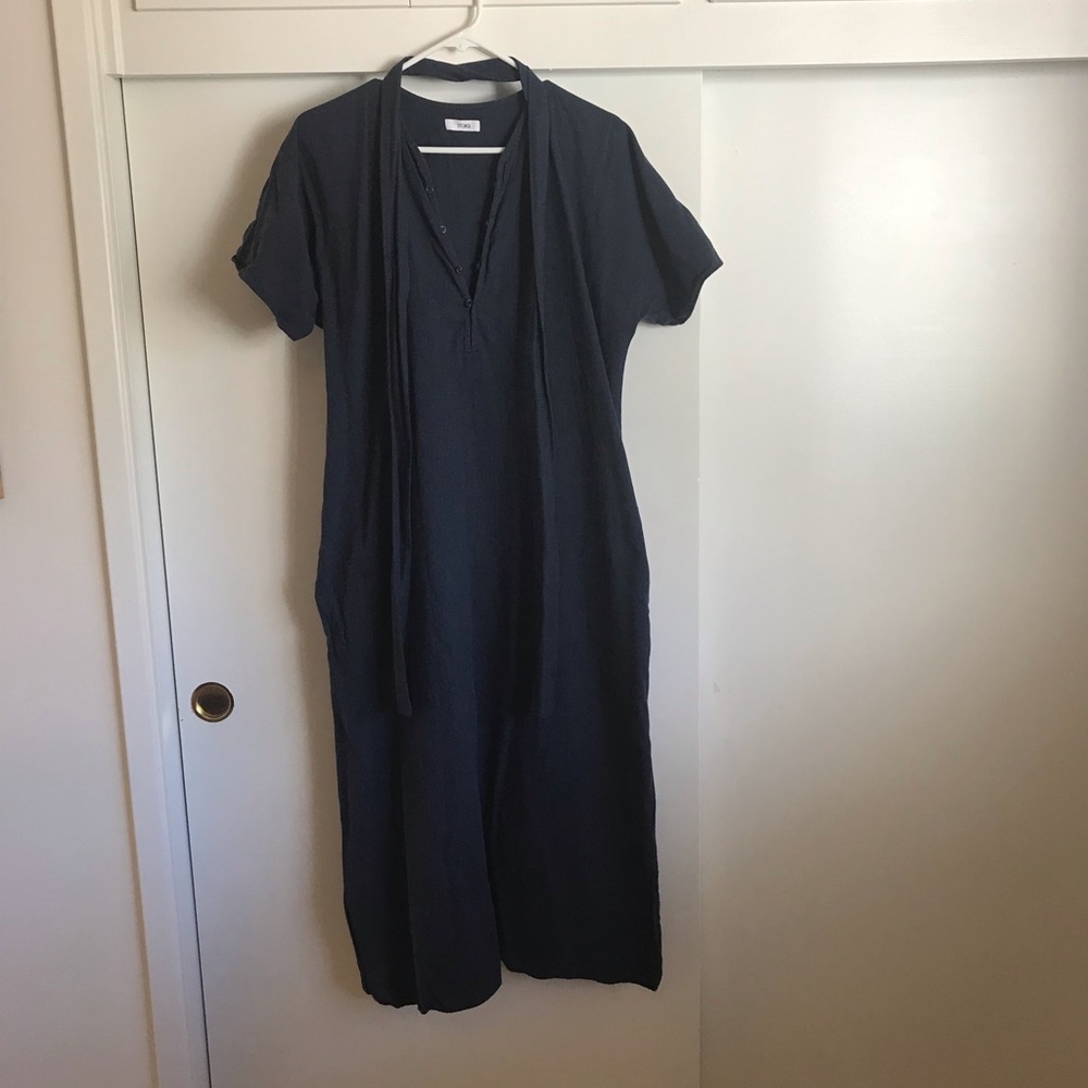 EUC Navy Blue Storq Caftan